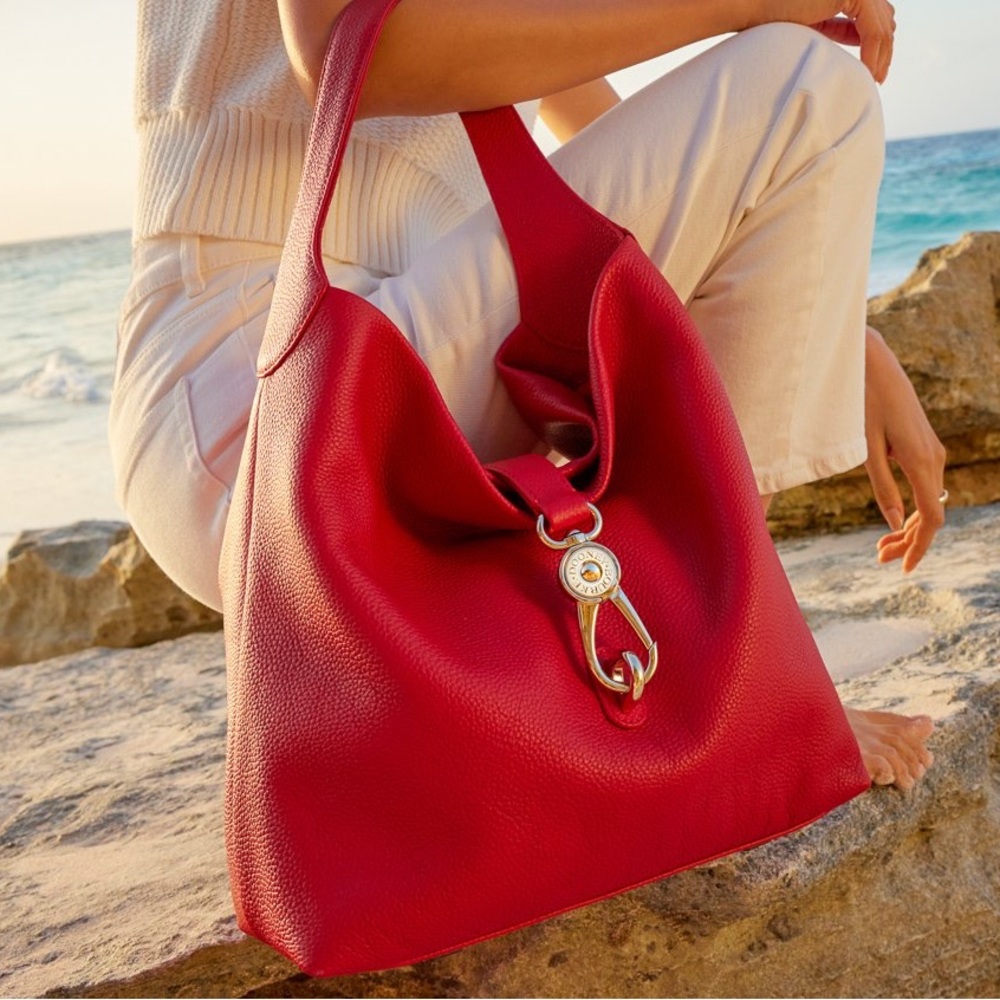 Dooney & Bourke Red Hobo Bag